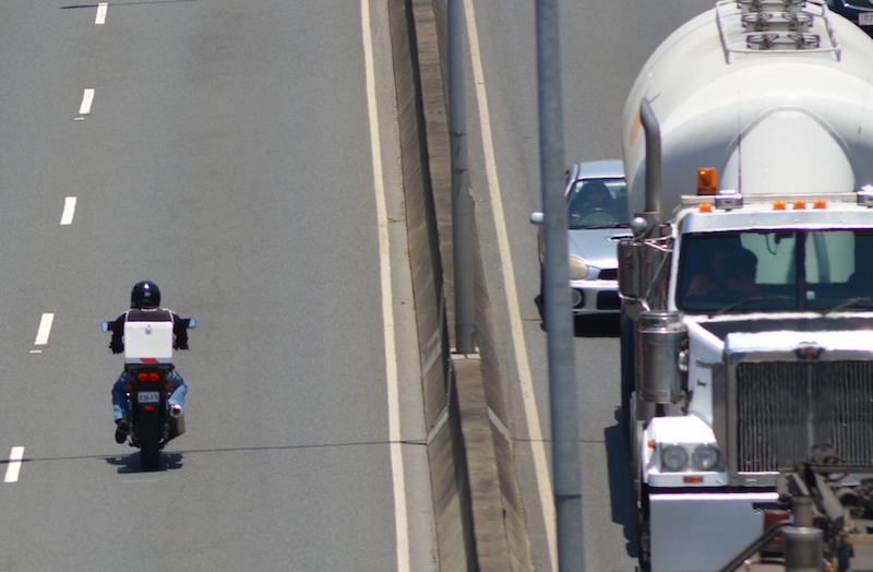 Extend truck lane restriction