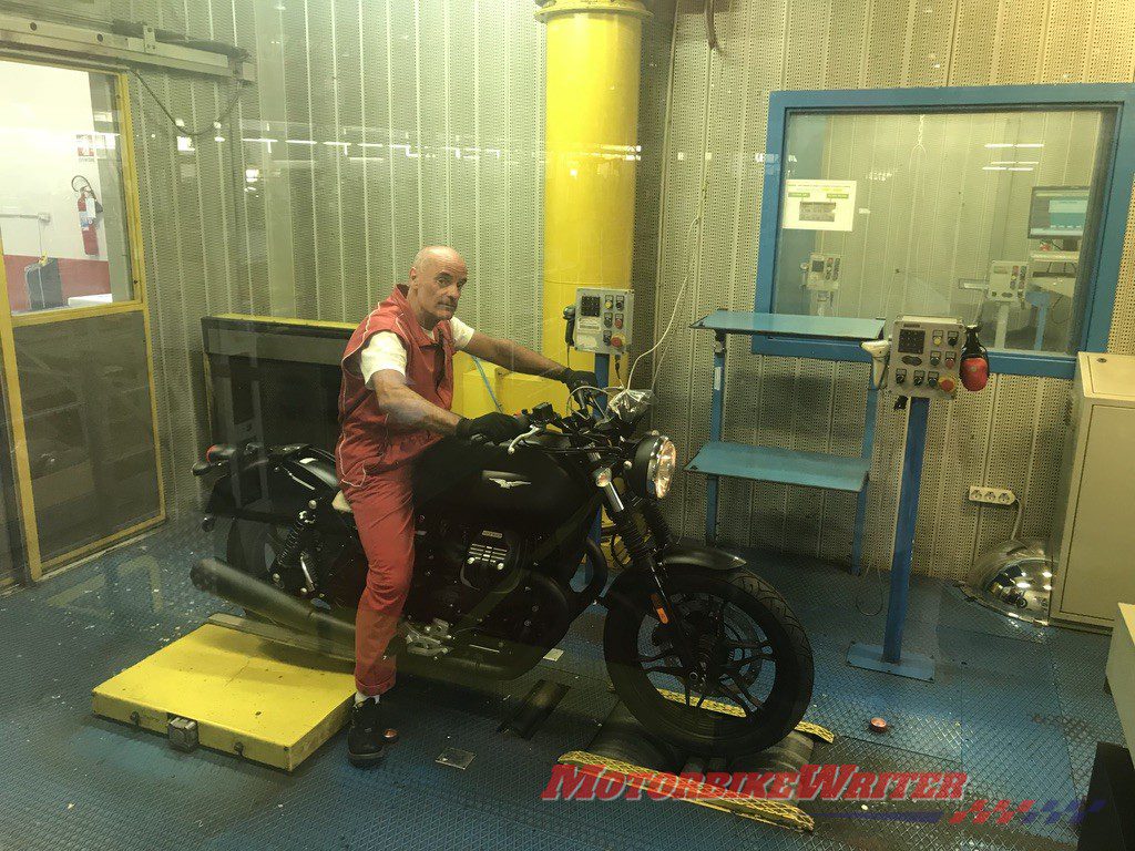 moto guzzi factory museum V85