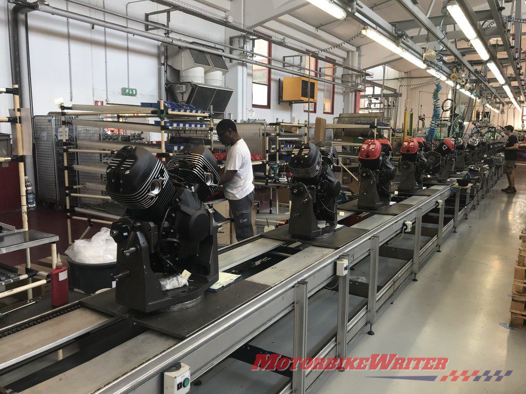 moto guzzi factory museum V85