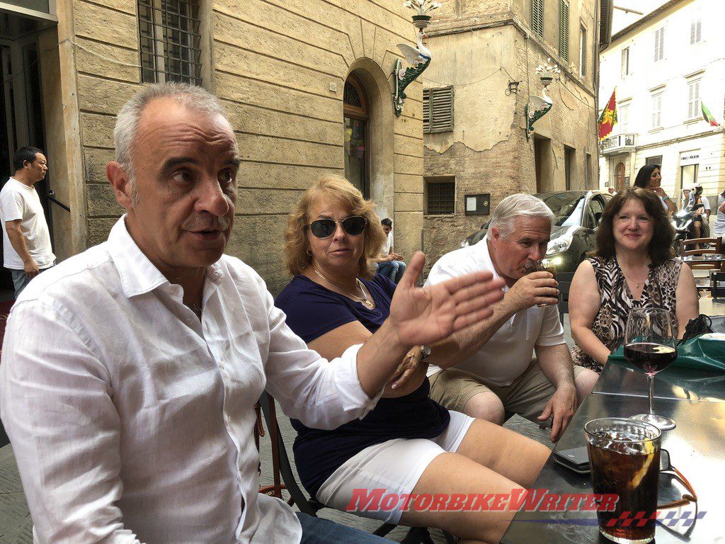 Enrico Grassi local tour guide Hear the Road Motorcycle Tours Italy