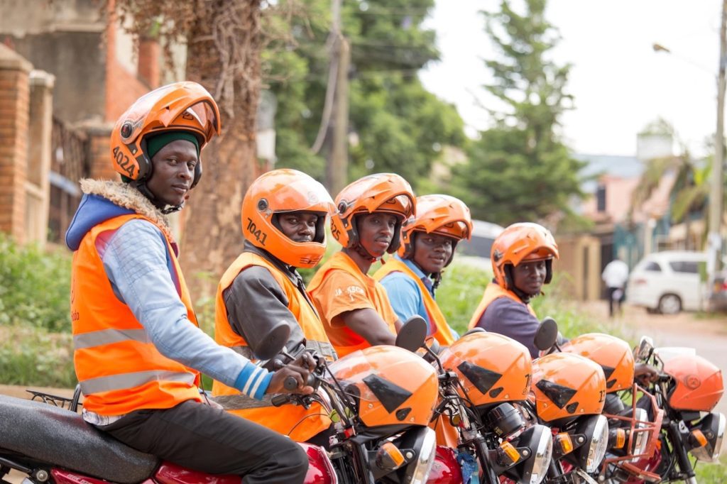 Uganda's motorcycling scene, which will soon see a spike in electric motorbikes. Media sourced frmo TechCrunch.