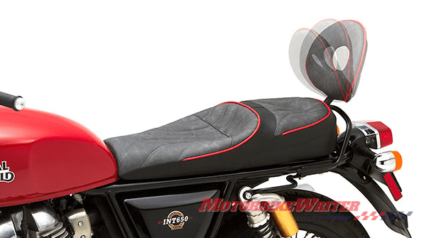 Corbin seat for Royal Enfield Interceptor 650