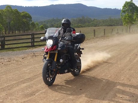 Suzuki V-Strom 1000 comfortable