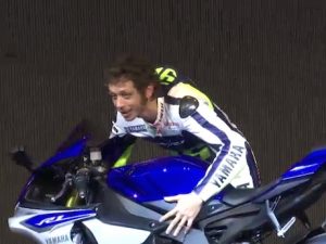 Valentino Rossi with R1