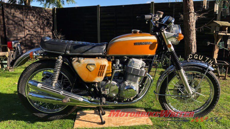 Valuable Pre-production Honda CB750