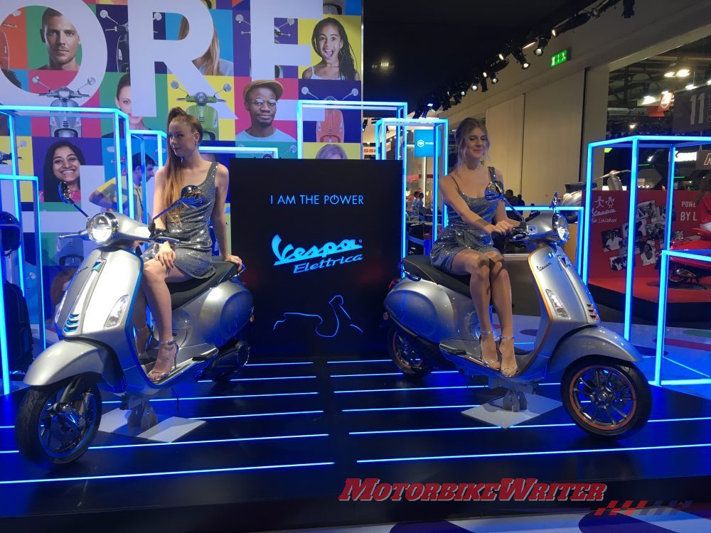 Vespa Elettrica electric scooter