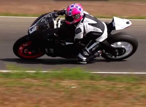 Victory Motorcycles electric racing prototype