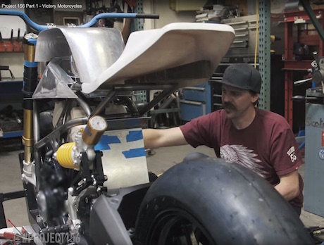 Victory Motorcycles Project 156 streetfighter