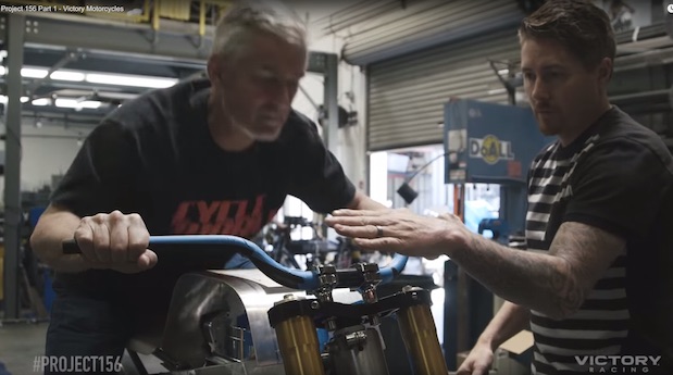 Victory Motorcycles Project 156 streetfighter