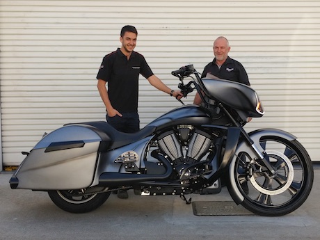 Victory custom bagger