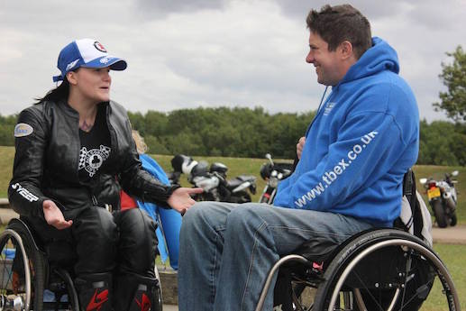 Paralysed mother Ulla Kulju lears to ride again in Rise of a Rider documentary