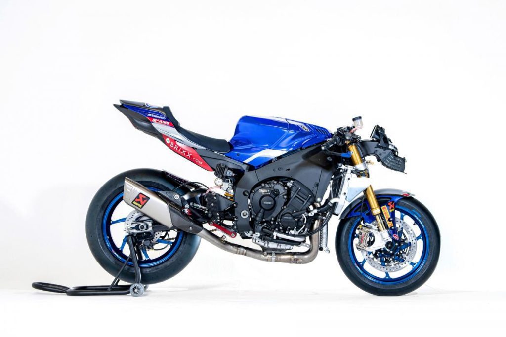 A view of the Toprak Razgatlıoğlu WorldSBK R1 SuperSport replica available to the European masses