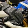 Wiese Ripley Ladies Gloves gripping handlebar