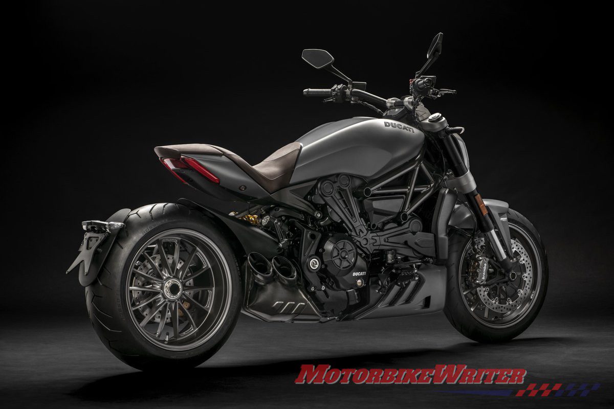 2019 Ducati XDiavel in matte liquid concrete gey