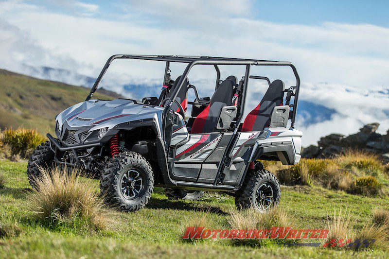 Yamaha X4 Wolverine ATV all-terrain vehicle