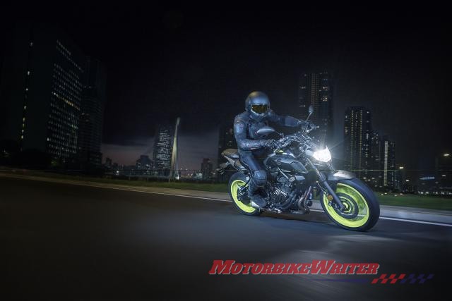 Yamaha MT-07 - MT-09SP