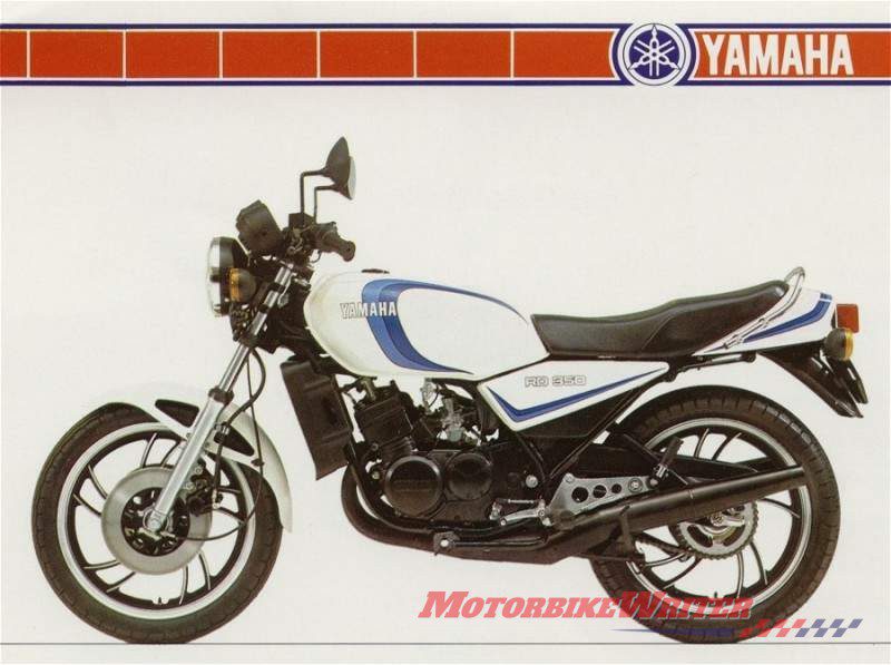 Yamaha RD350 controversial