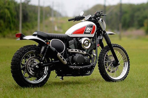 Yamaha Bolt custom scramblers