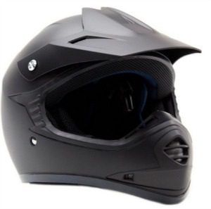 Youth Kids Offroad Helmet DOT Motocross ATV Dirt Bike MX Motorcycle Matte Black