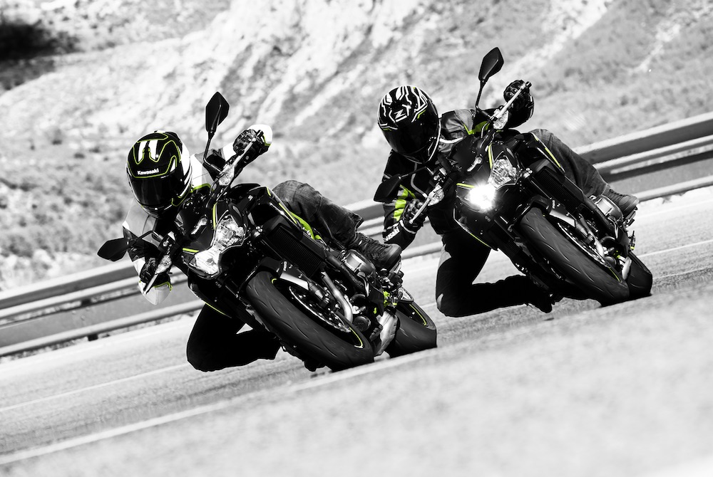 2017 Kawasaki Z900 rear shock absorber