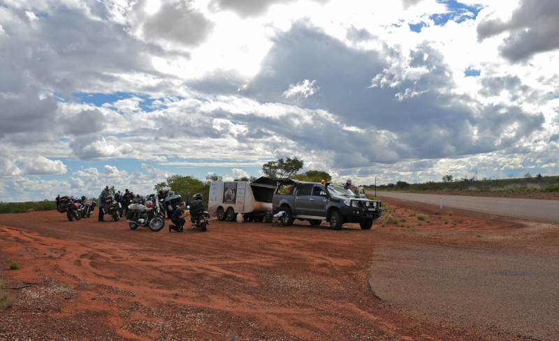 Lap Australia for cancer research Around Australia Ride