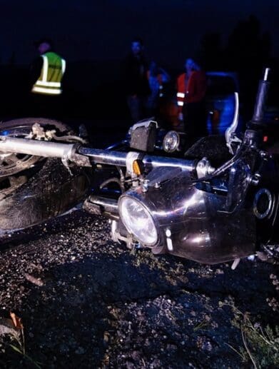 A bike post-accident. Media sourced from Pacific West Injury Law.