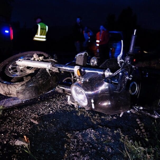 A bike post-accident. Media sourced from Pacific West Injury Law.