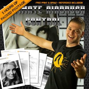 airbrush tutor ad