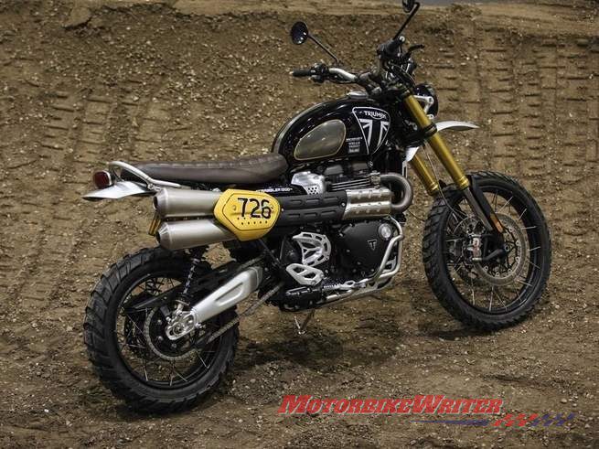 Triumph Scrambler 1200 has Google and GoPro -