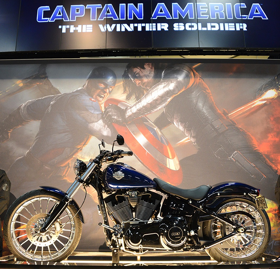 Captain America Harley Breakout