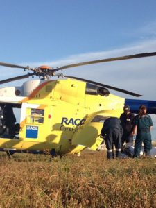 RACQ CareFlight Chopper