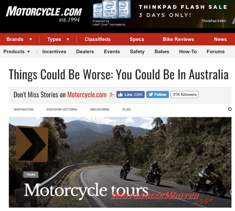 columnist calls for motorbike ban