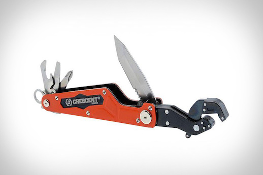 Crescent multi-tool gadget