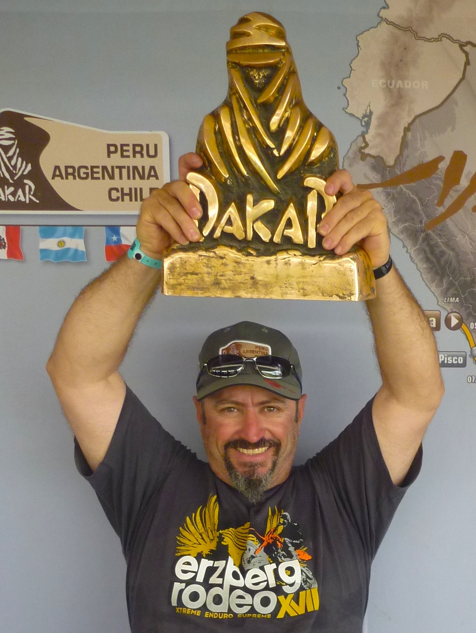 Guy Basile at Dakar Rally