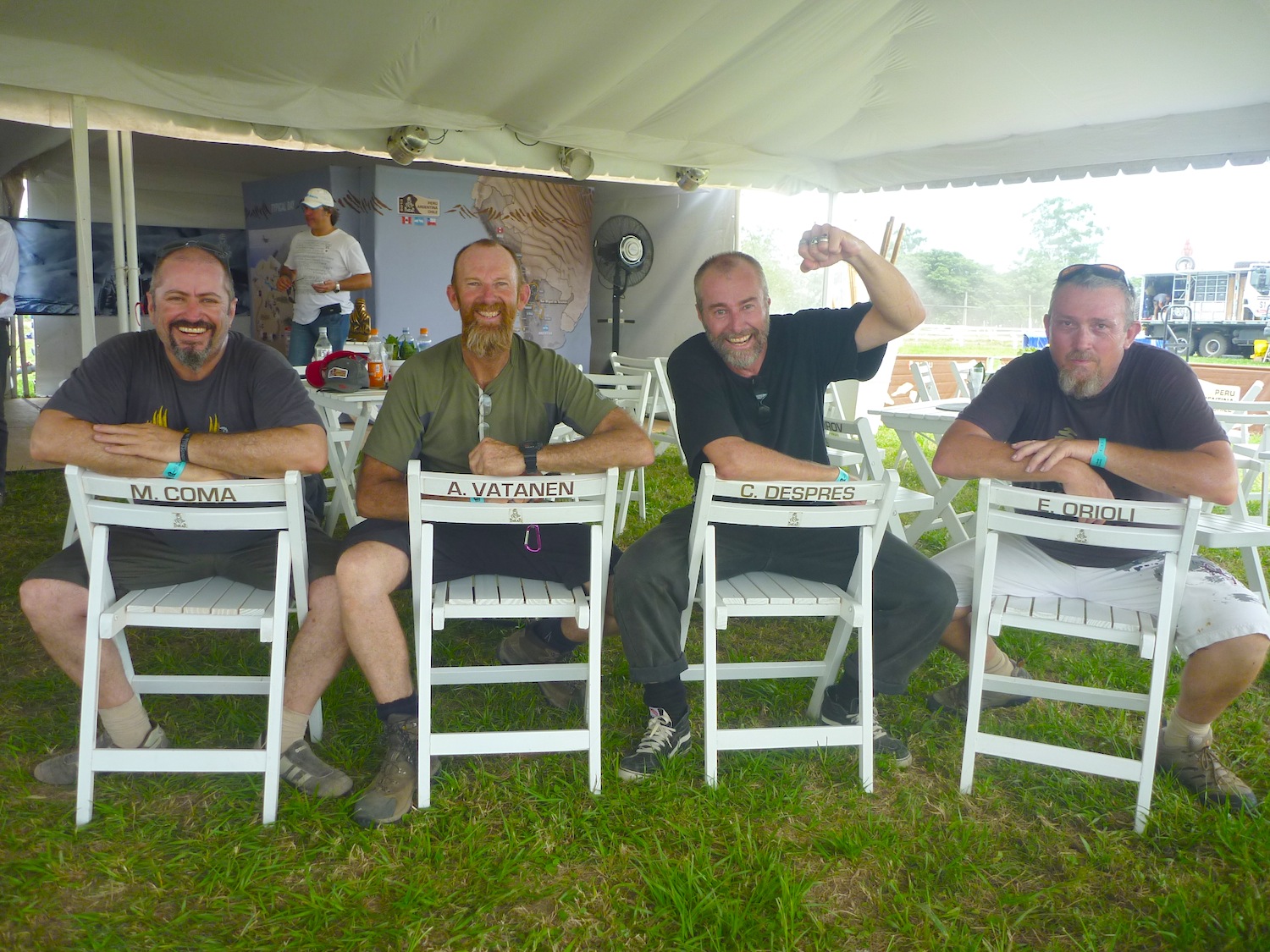 Guy Basile, Greg “Buzz” Bernard, John Bryant, and Chris Percival 