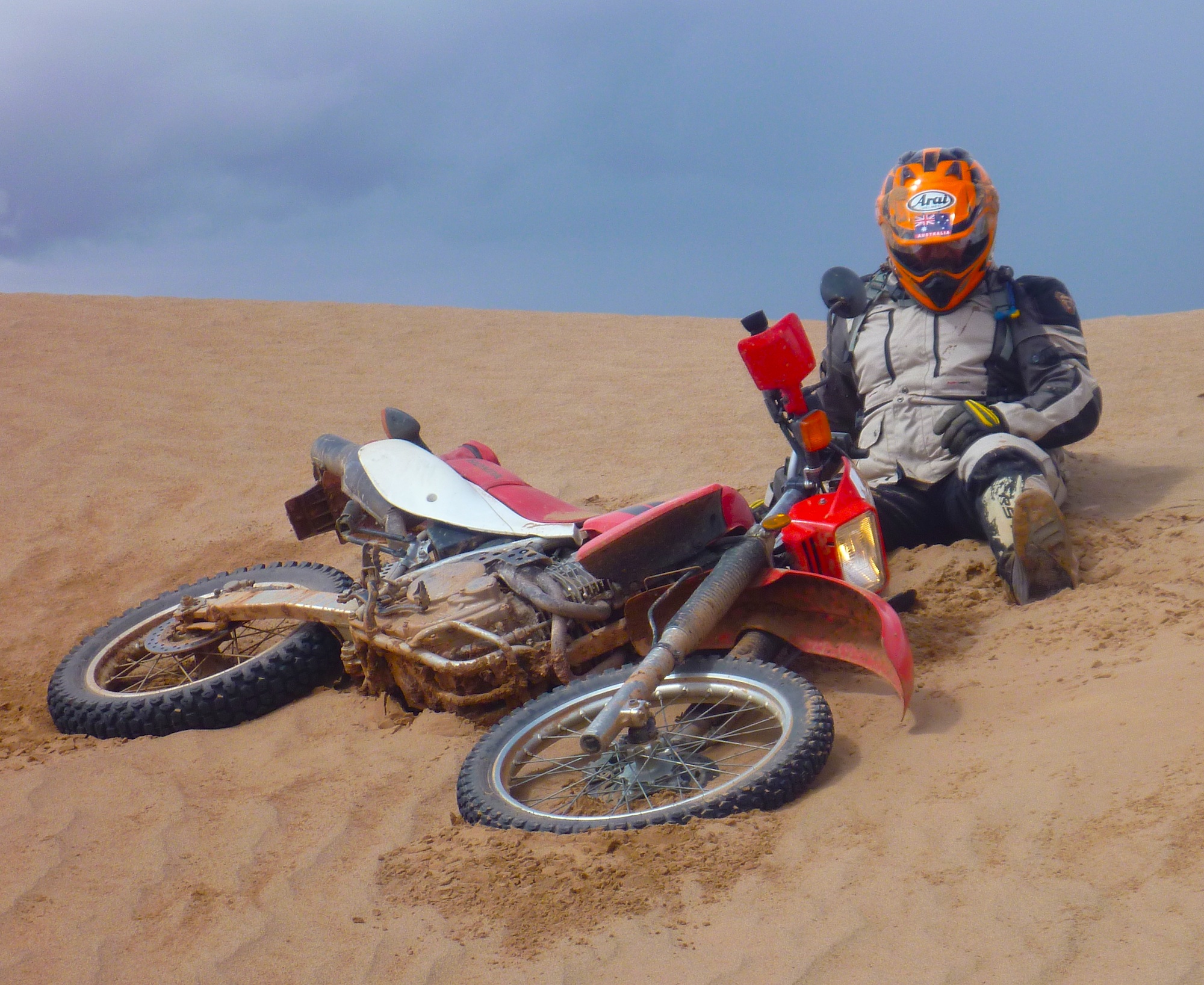 Guy Basile at Dakar Rally