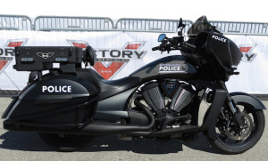 Victory police motorcycles