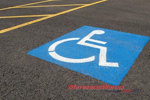 Disabled rider Alan Francis claims parking discrimination