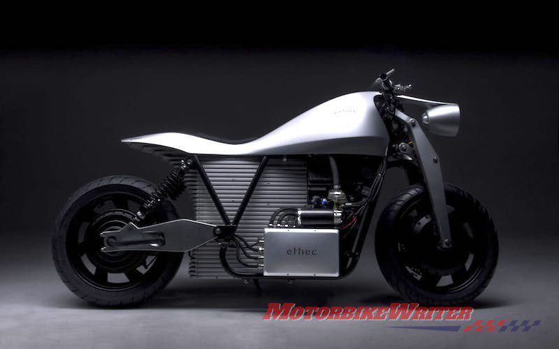 Ethec electric cruiser has two motors