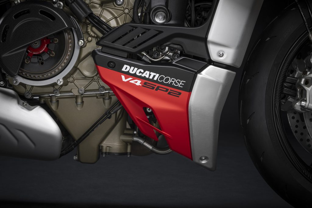 Ducati's new Streetfighter range, including the V4, V4 S, and V4 SP2. Media sourced from Ducati.