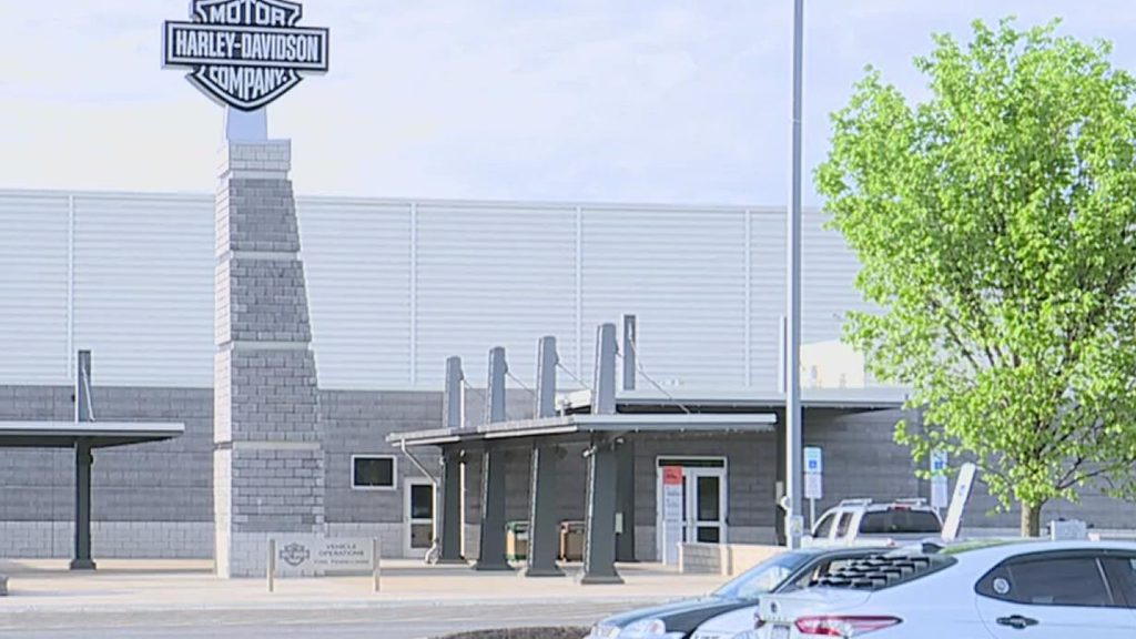 A Harley-Davidson plant. Photo courtesy of FOX43.