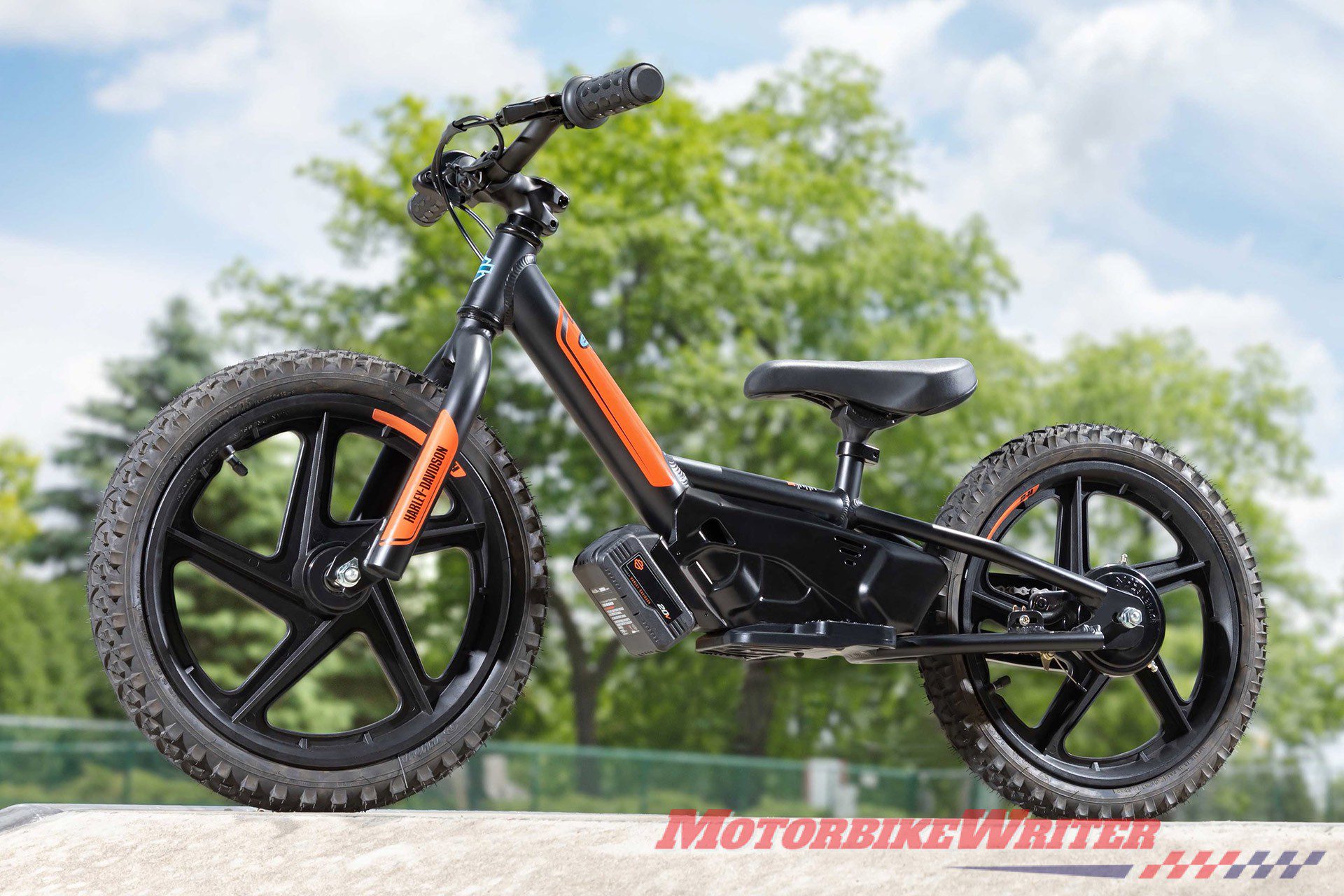 Harley-Davidson electric bicycle balance kids