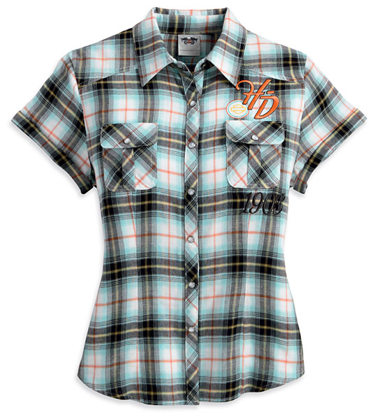 Harley ‘03 Sport Double Cloth Plaid Shirt ($78.67)