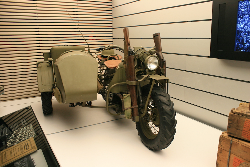 harley-Davidson WLA in Harley museum