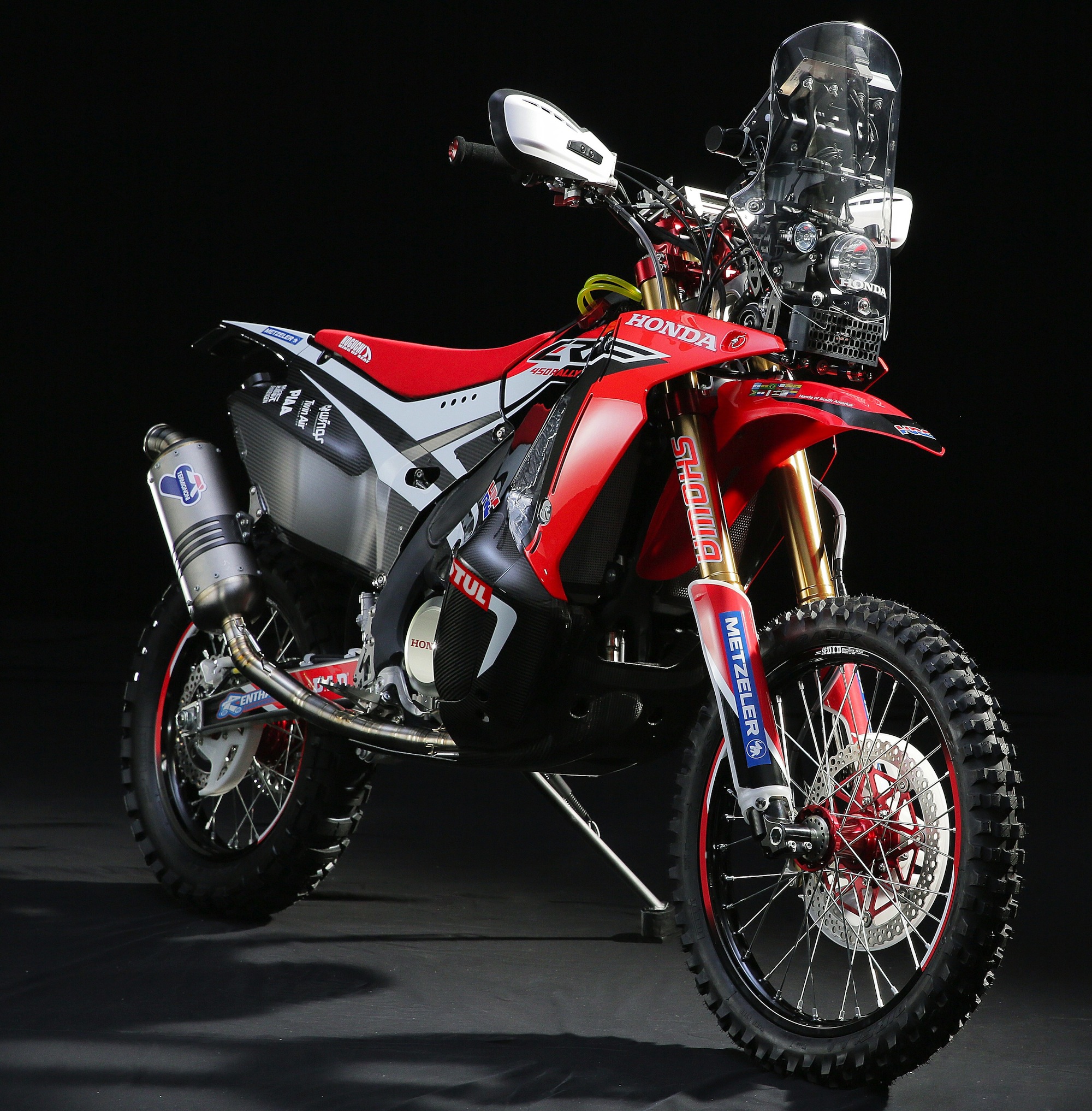 HRC Dakar bike