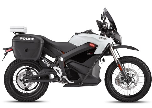 Zero electric DS police motorcycle