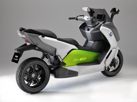 BMW C-evolution electric scooter - electric motorcycle