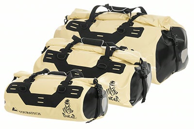 Touratech Dakar-coloured bags