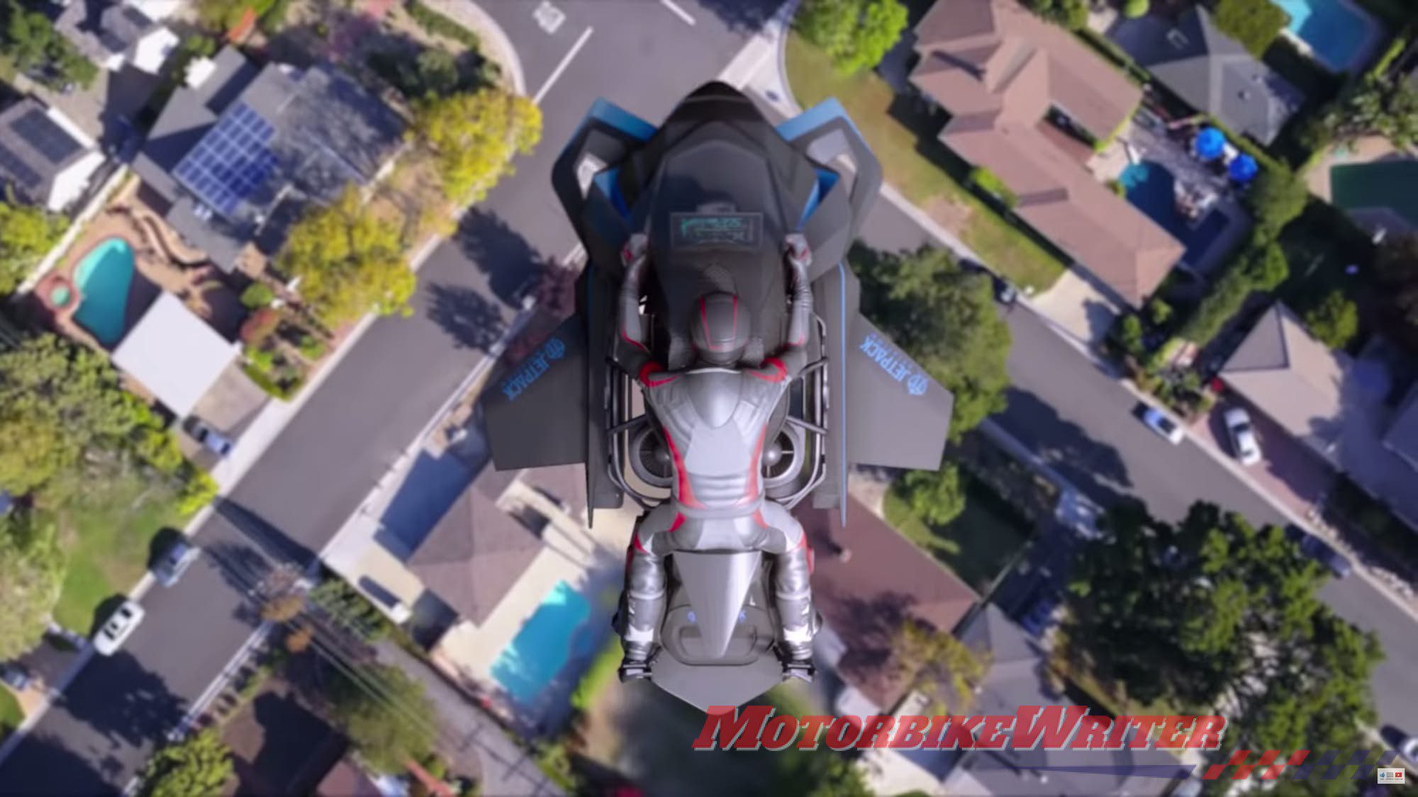 Jetpack Aviation Speeder flying motorcycles