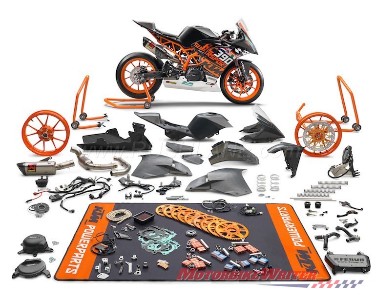 KTM RC390R race-spec